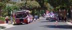 Panorama of the  band's trolley